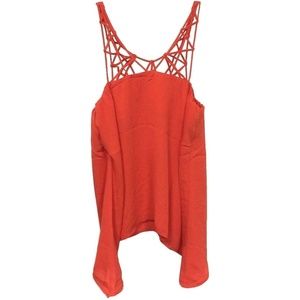 😀 3 for $20 NEW Art Deco Strap Flare Tank Top